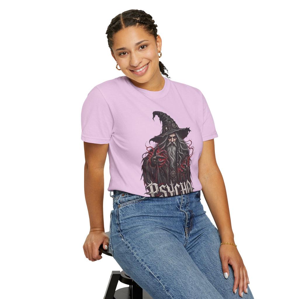 Psycho Wizard T-Shirt — Gothic Wizard Graphic Tee