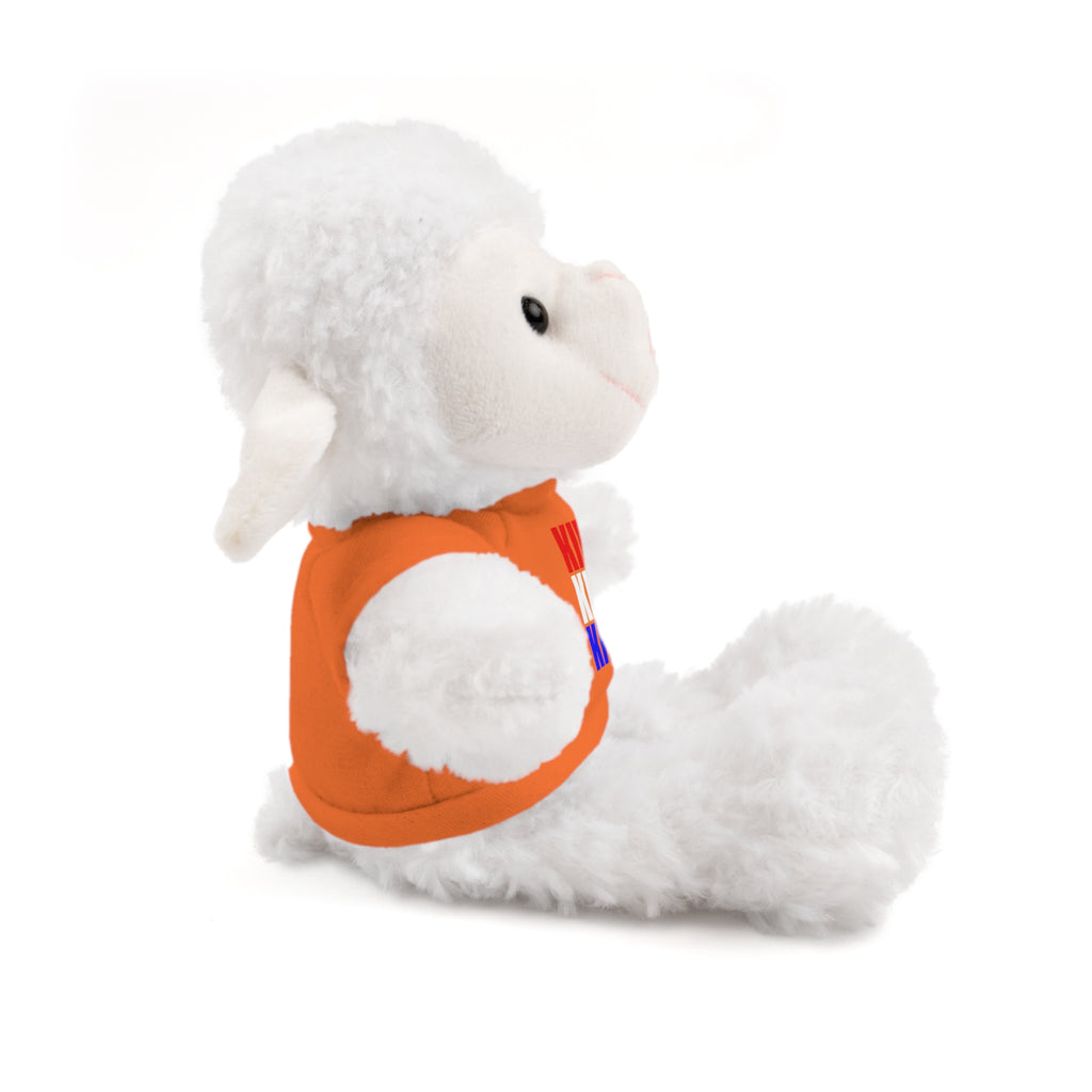 Kiwi Stripe Teddy Bear with Graphic Tee