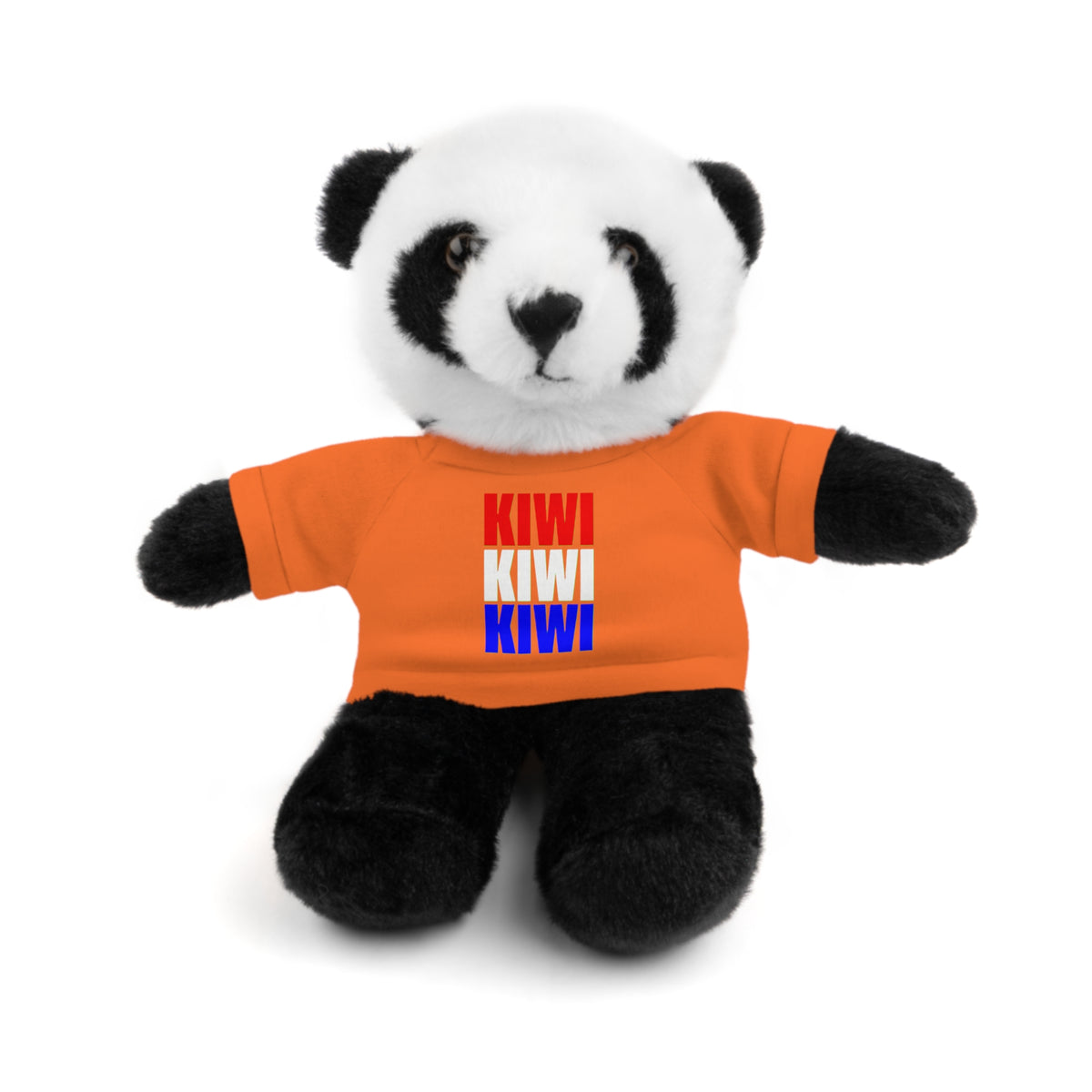 Kiwi Stripe Teddy Bear with Graphic Tee
