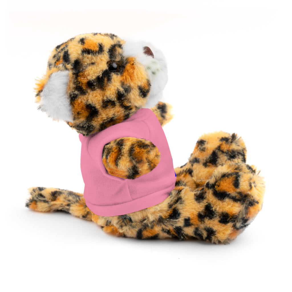 Kiwi Stripe Teddy Bear with Graphic Tee