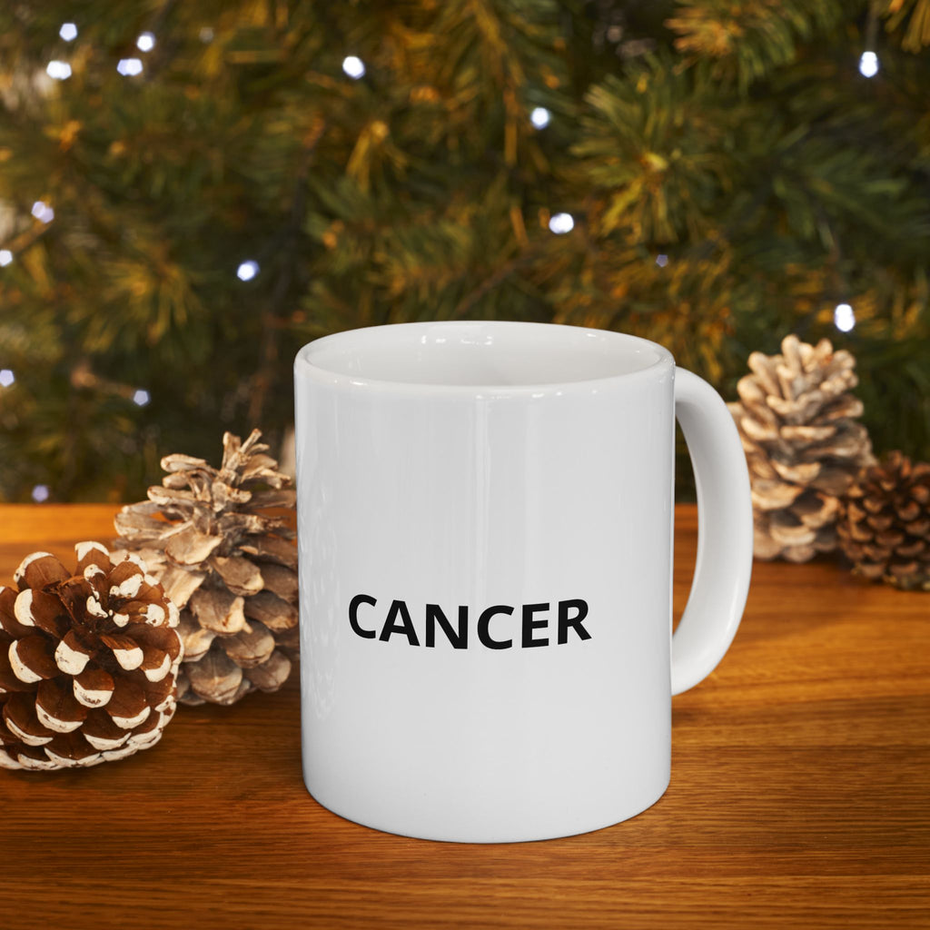 CANCER Astrology Ceramic Mug — Zodiac Constellation Coffee Cup (11oz & 15oz)