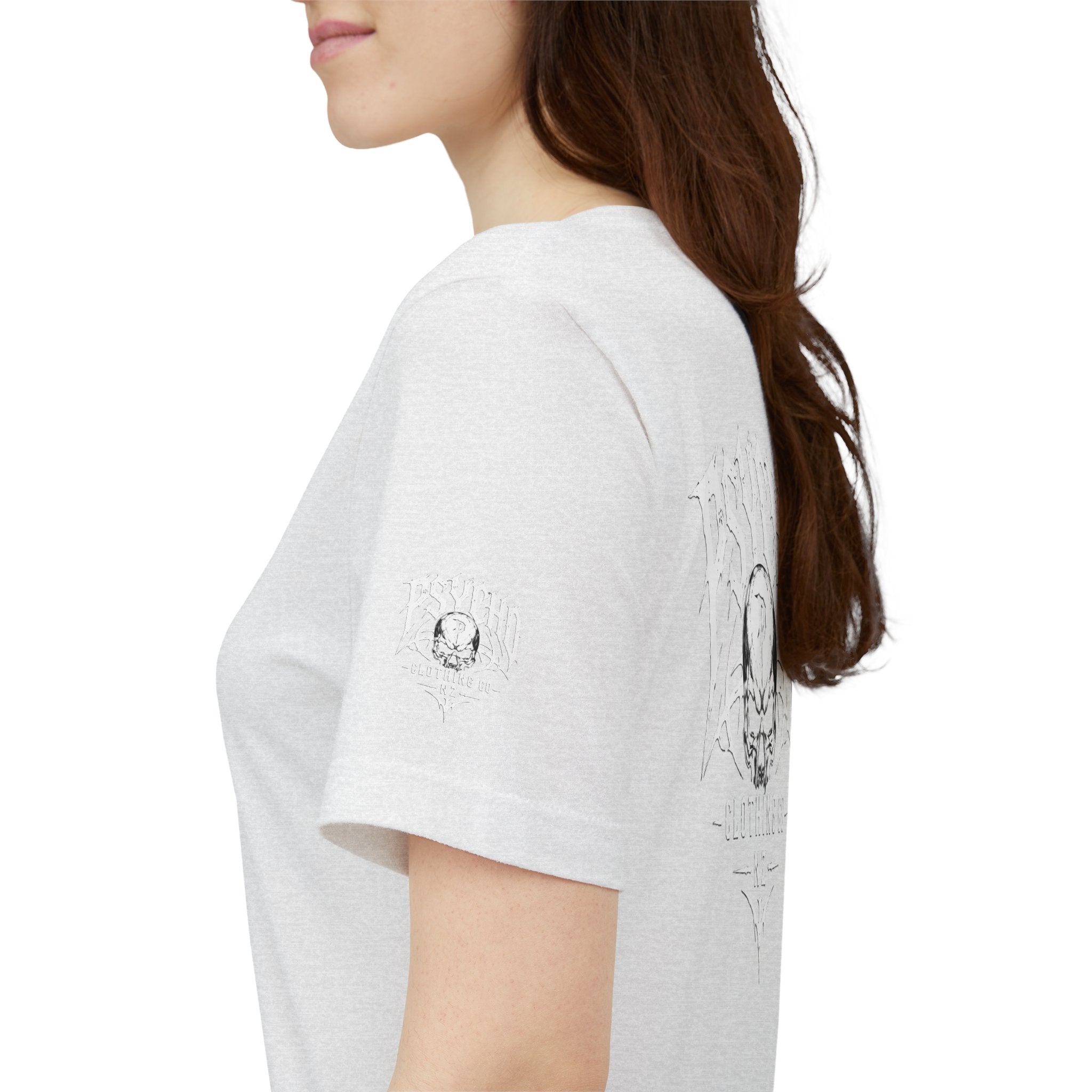 Psycho Clothing Co. Graphic Tee — Gothic Skull Logo T‑Shirt