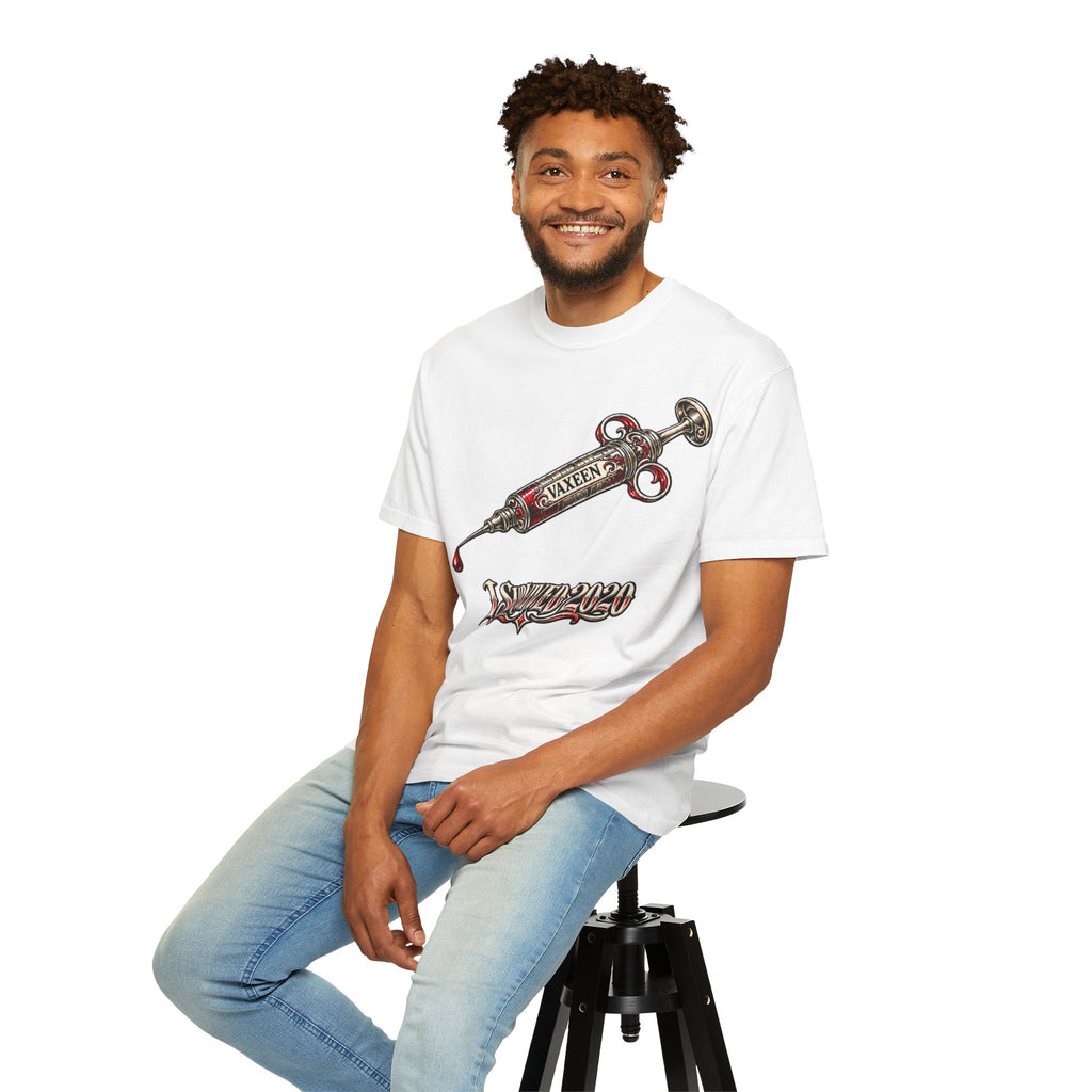 I Survived 2020 T-Shirt — Retro Syringe Graphic Tee