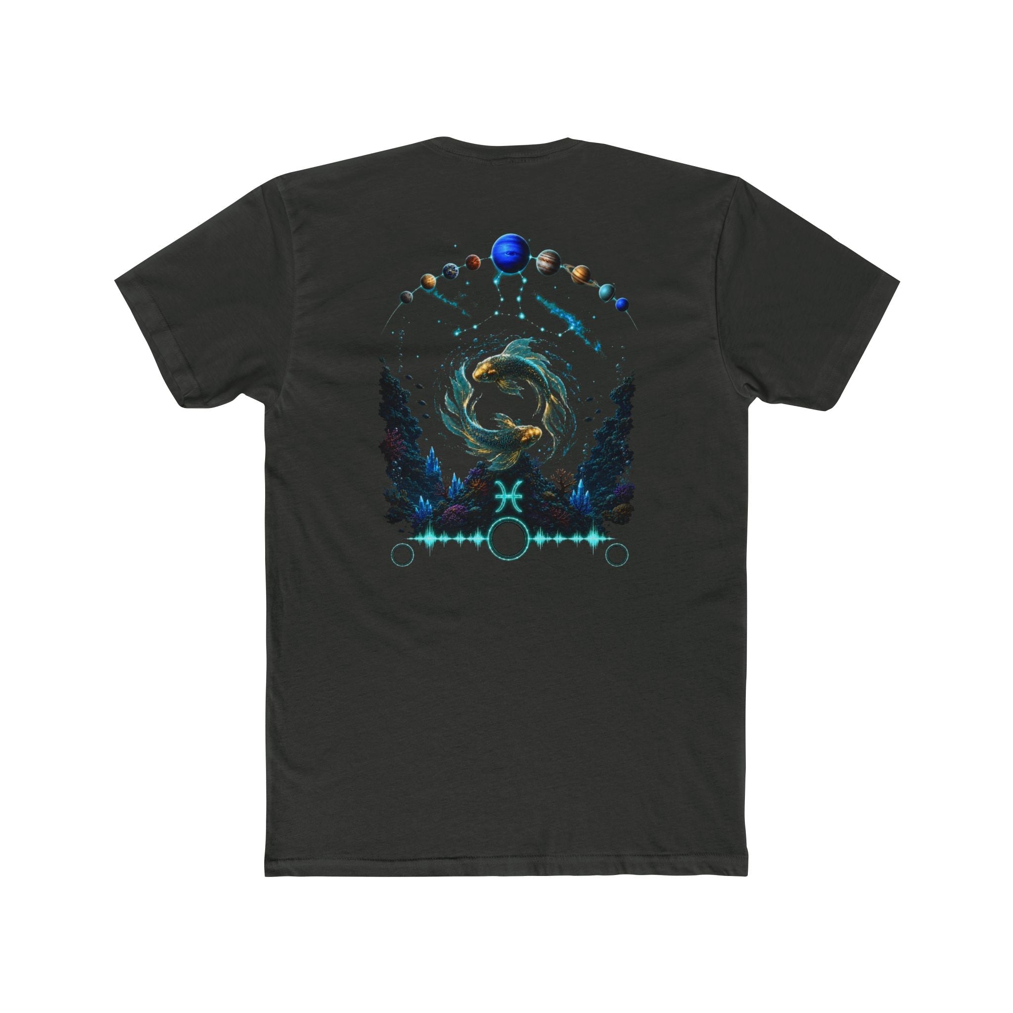 Pisces Constellation Zodiac Tee — Celestial Fish Astrology T-Shirt