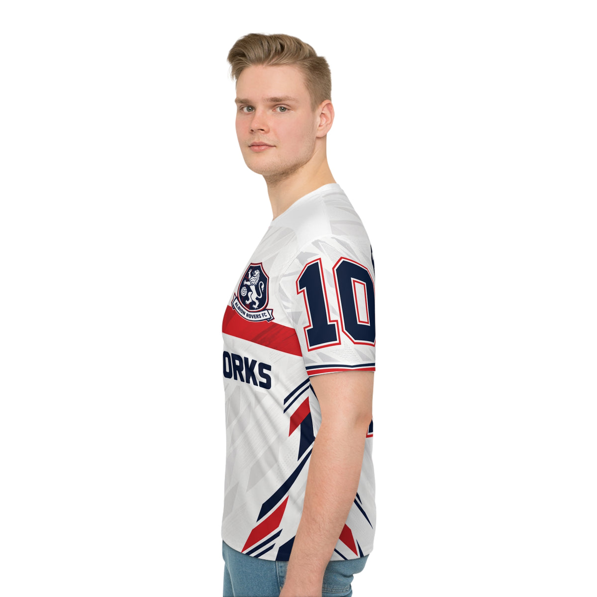 Men's European Football Loose T-shirt ROVERS UNITED 10