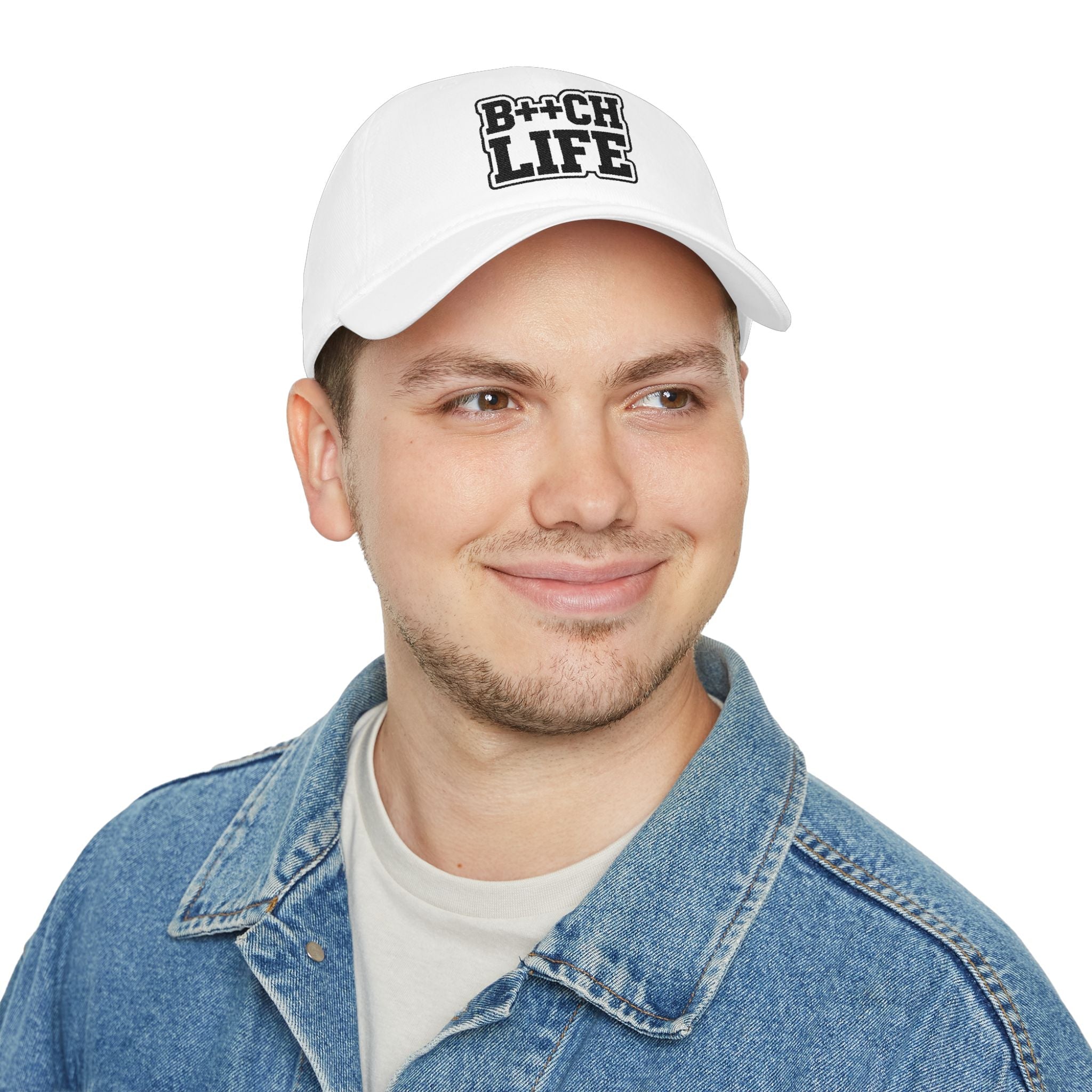 B++CH LIFE Embroidered Low-Profile Baseball Cap