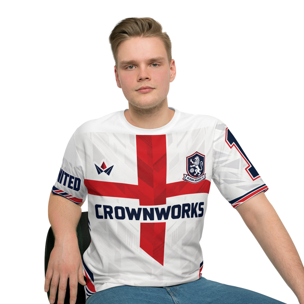 Men's European Football Loose T-shirt ROVERS UNITED 10