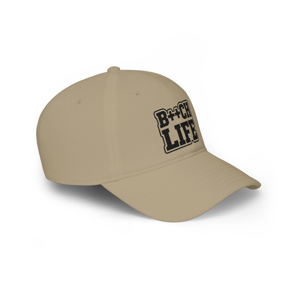 B++CH LIFE Embroidered Low-Profile Baseball Cap