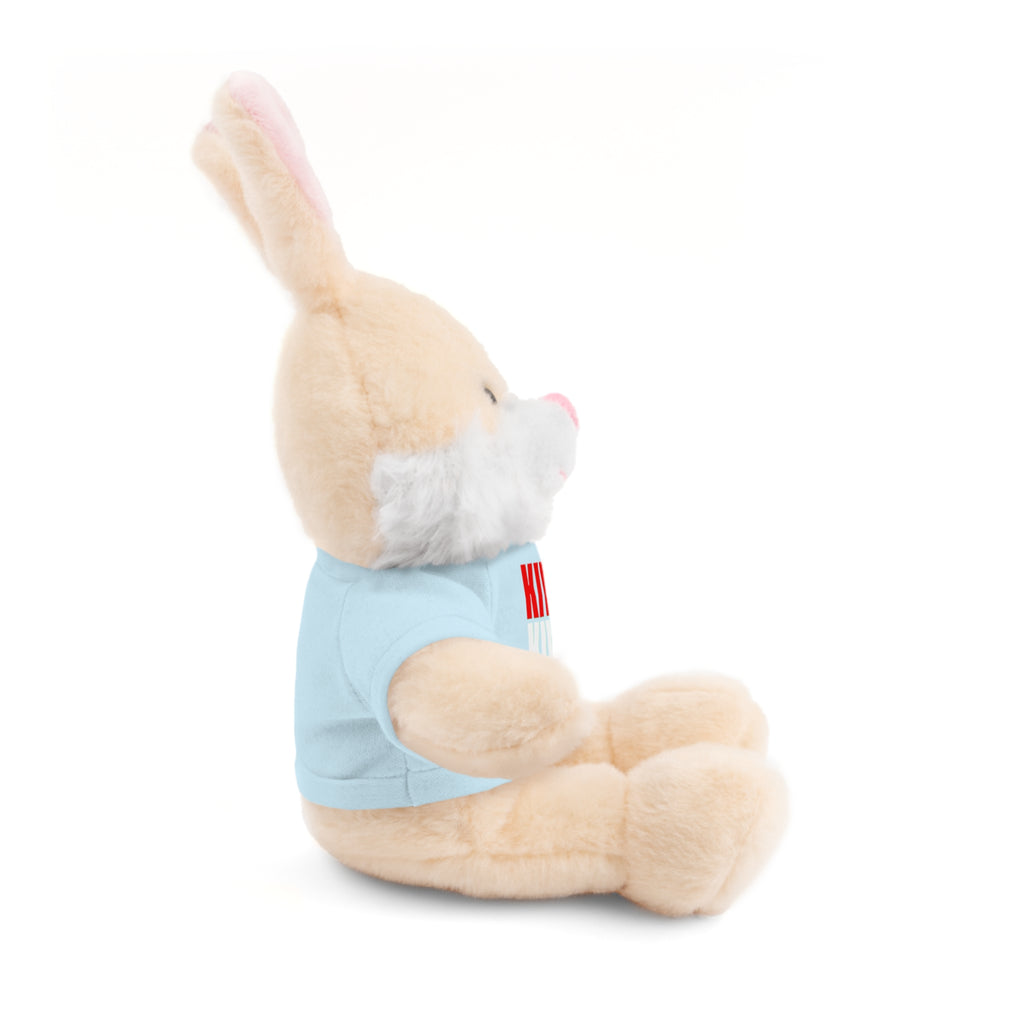 Kiwi Stripe Teddy Bear with Graphic Tee