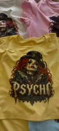 Psycho Female Clown Women's Festival Crop Top