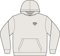 Women's Relaxed Faded Hoodie — Minimal 'Psycho' Chest Logo