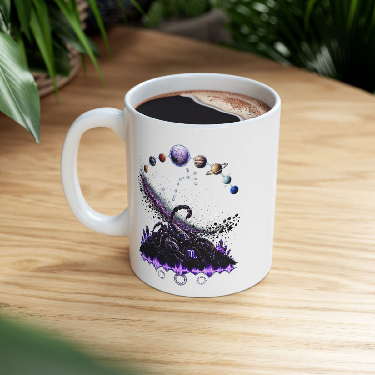 Zodiac Sign SCORPIO -- Ceramic Mug, (11oz, 15oz)