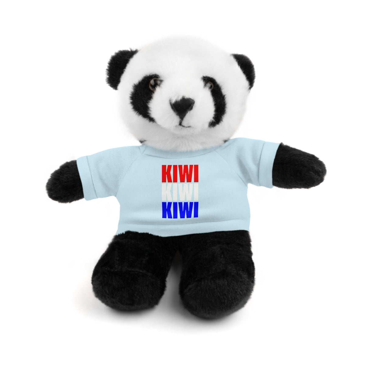 Kiwi Stripe Teddy Bear with Graphic Tee
