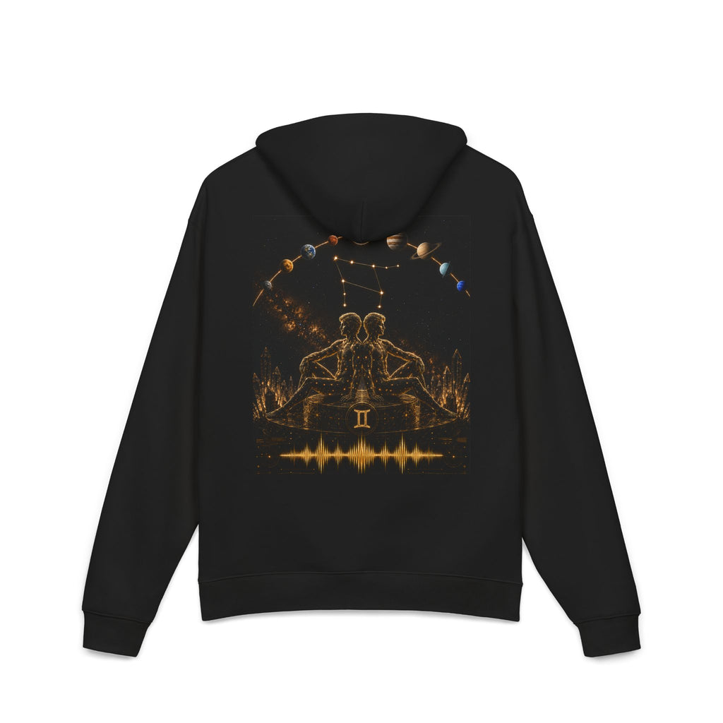 Gemini Constellation Hoodie — Zodiac Twins Graphic Pullover