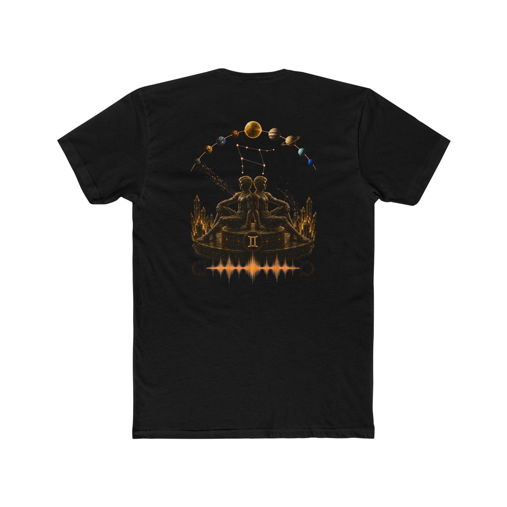 Gemini Zodiac T-Shirt — Cosmic Twins Astrology Tee