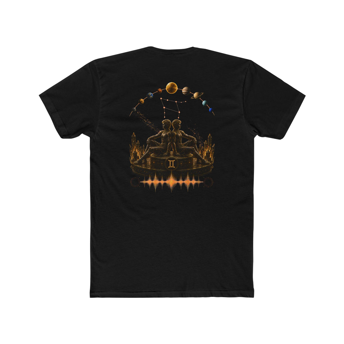 Gemini Zodiac T-Shirt — Cosmic Twins Astrology Tee