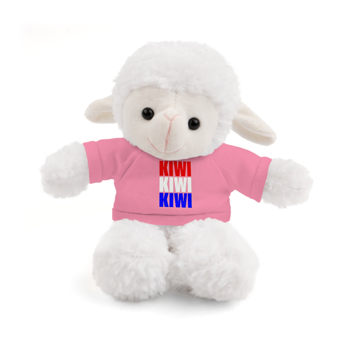 Kiwi Stripe Teddy Bear with Graphic Tee