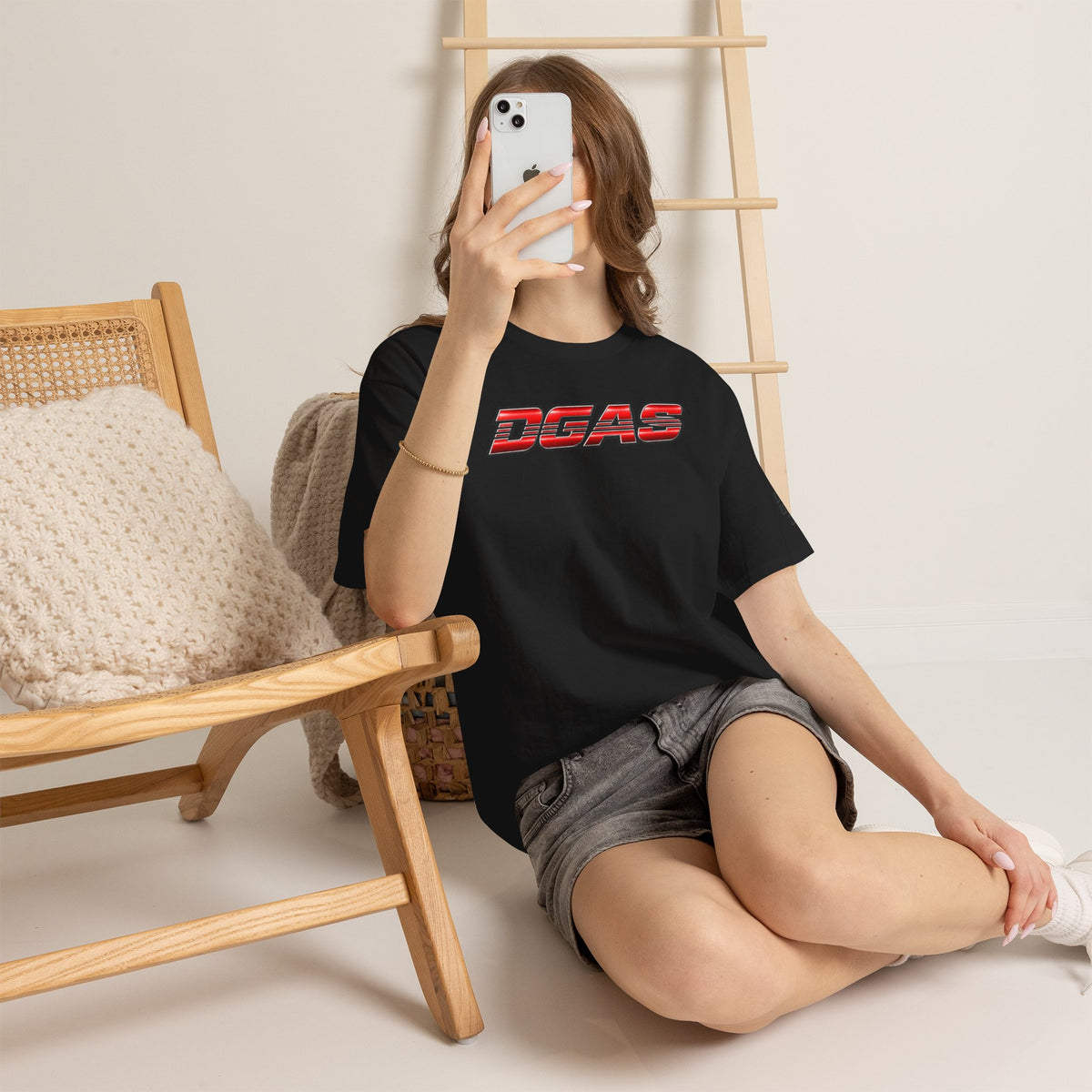 DGAS (Dont Give A Shit) Graphic Tee — Retro Bold Logo T‑Shirt
