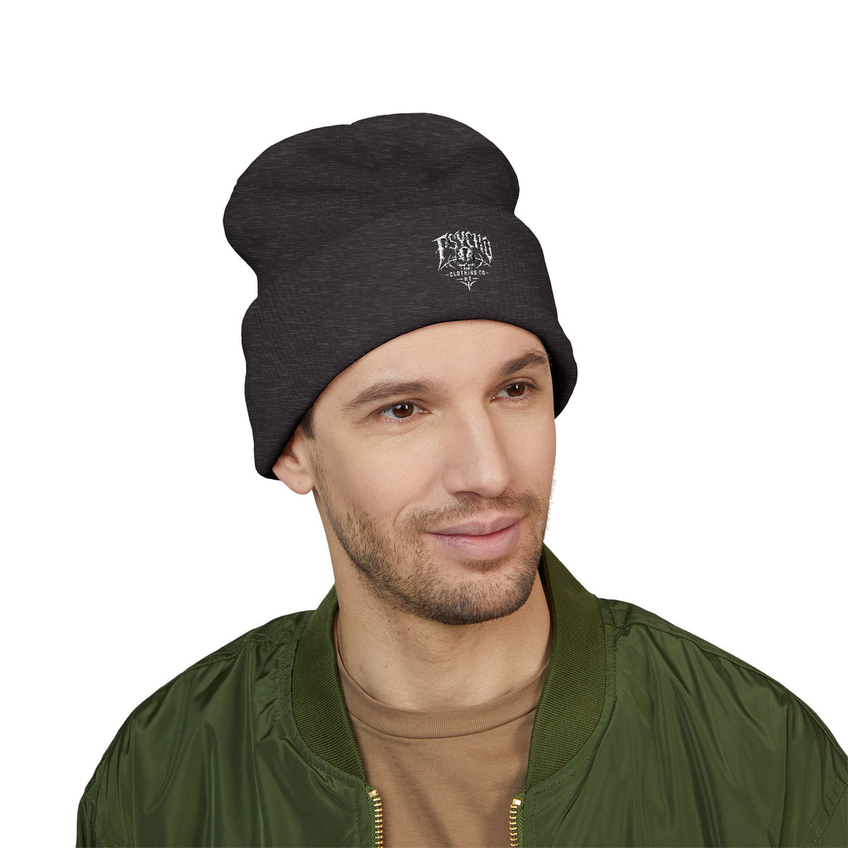Psycho Gothic Skull Beanie