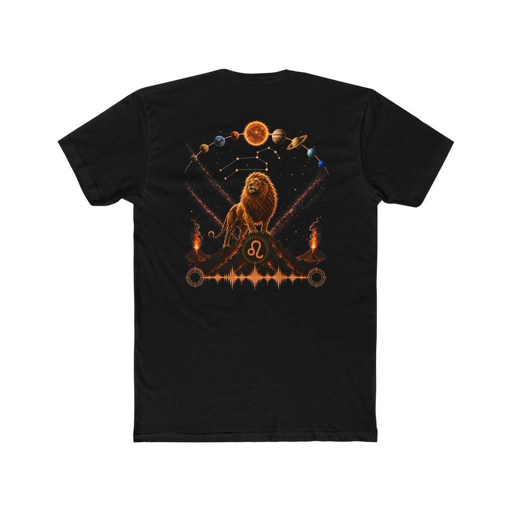 Leo Zodiac T‑Shirt — Lion Constellation Graphic Tee (Astrology, Birthday Gift)