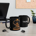 Taurus Zodiac Black Mug – Astrology Constellation Coffee Cup (11oz & 15oz)