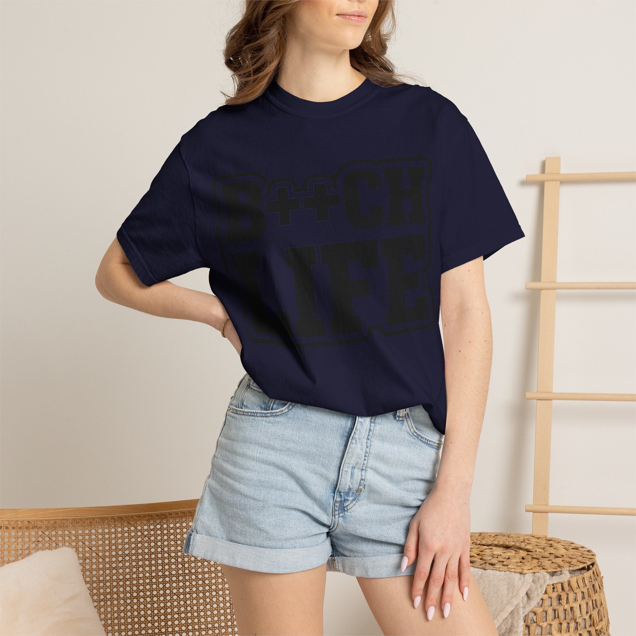 B++CH LIFE-Shirt — Bold Streetwear Graphic Tee