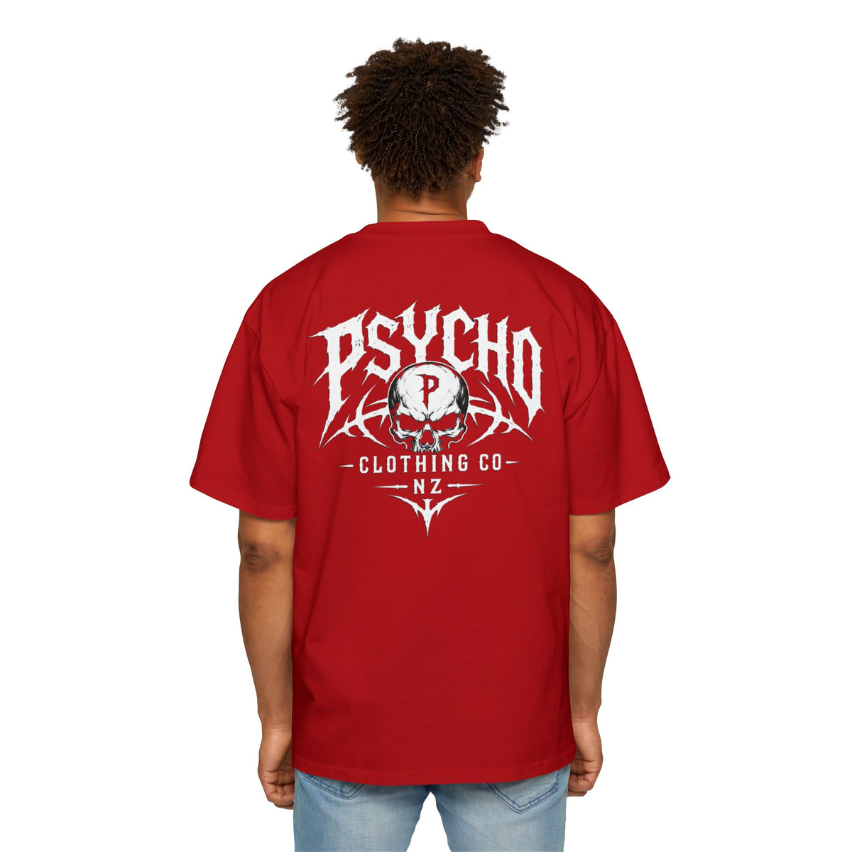 Psycho Clothing Company NZ  - Men's Heavy Oversized Tee