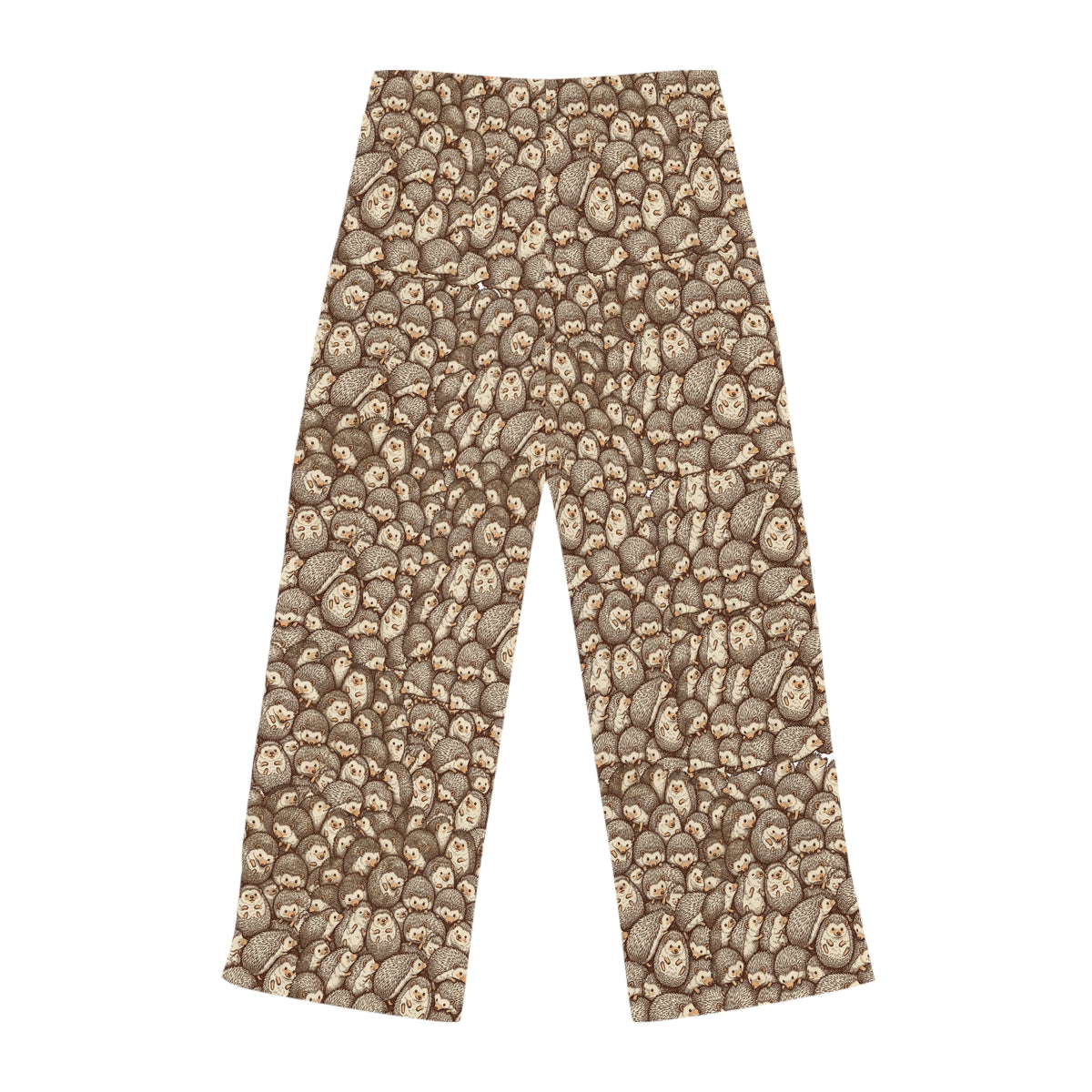 Cozy Hedgehog Print Women's Pajama Pants — Cute All-Over-Print Loungewear