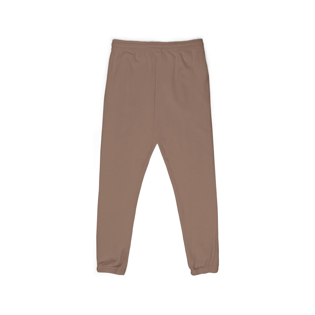 Charcoal 'Mushroom Club' Joggers — Casual Graphic Sweatpants