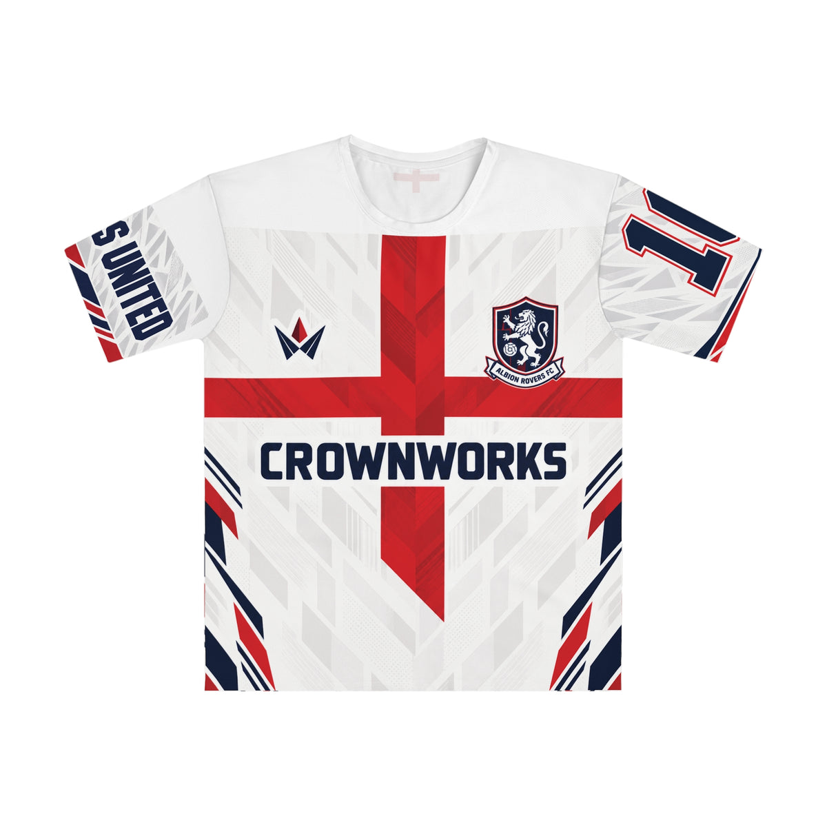 Men's European Football Loose T-shirt ROVERS UNITED 10