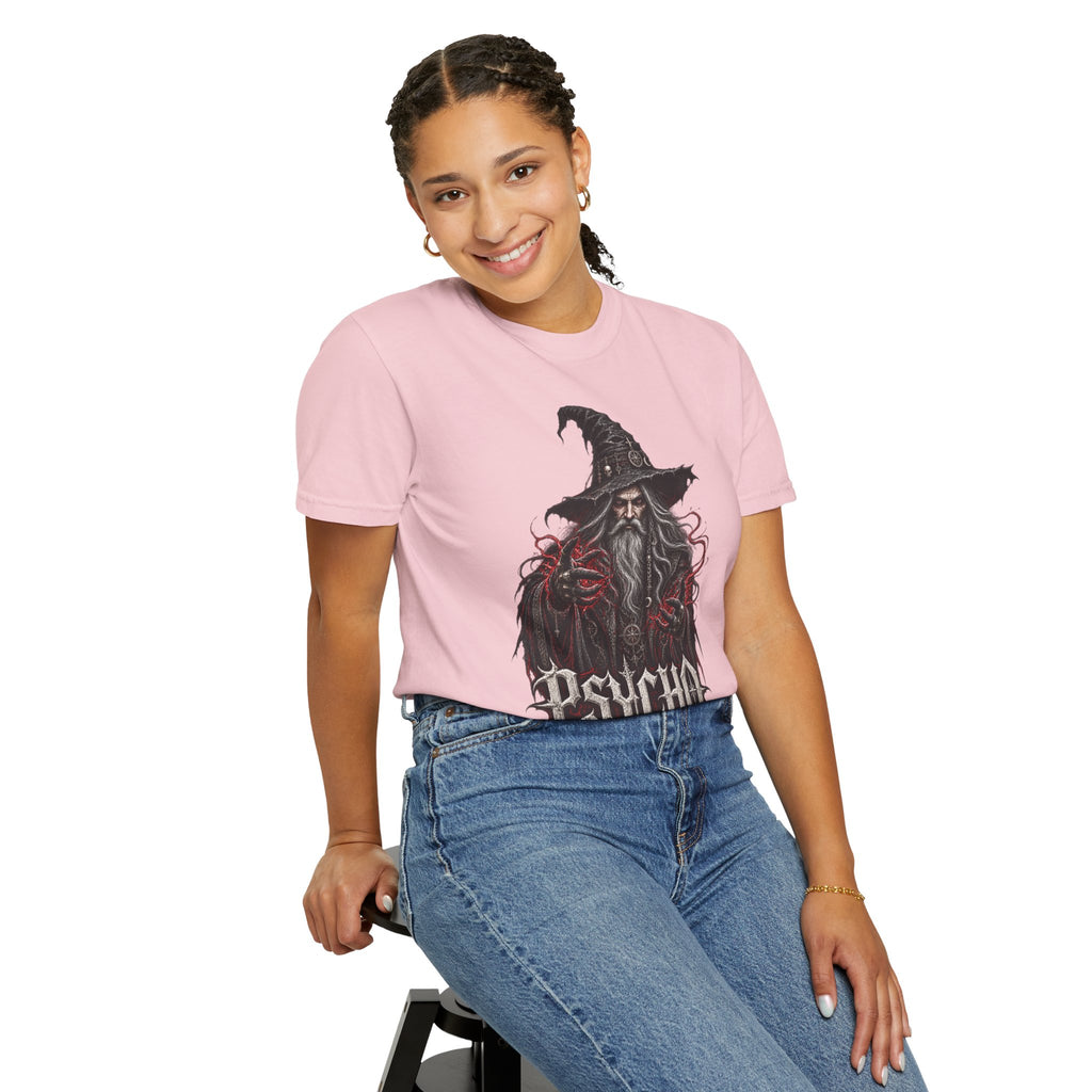 Psycho Wizard T-Shirt — Gothic Wizard Graphic Tee