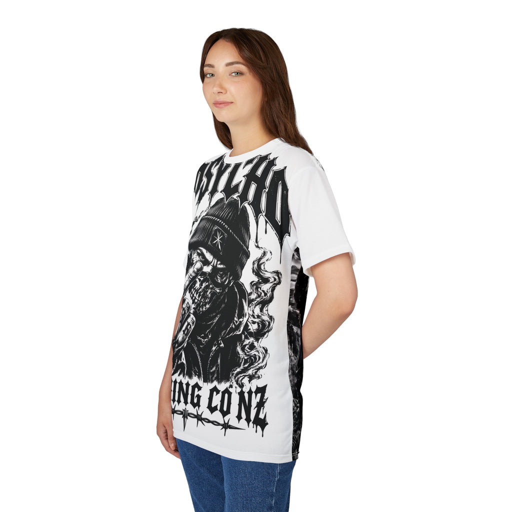 Psycho Clothing Co NZ Graphic Tee — Streetwear Shirt