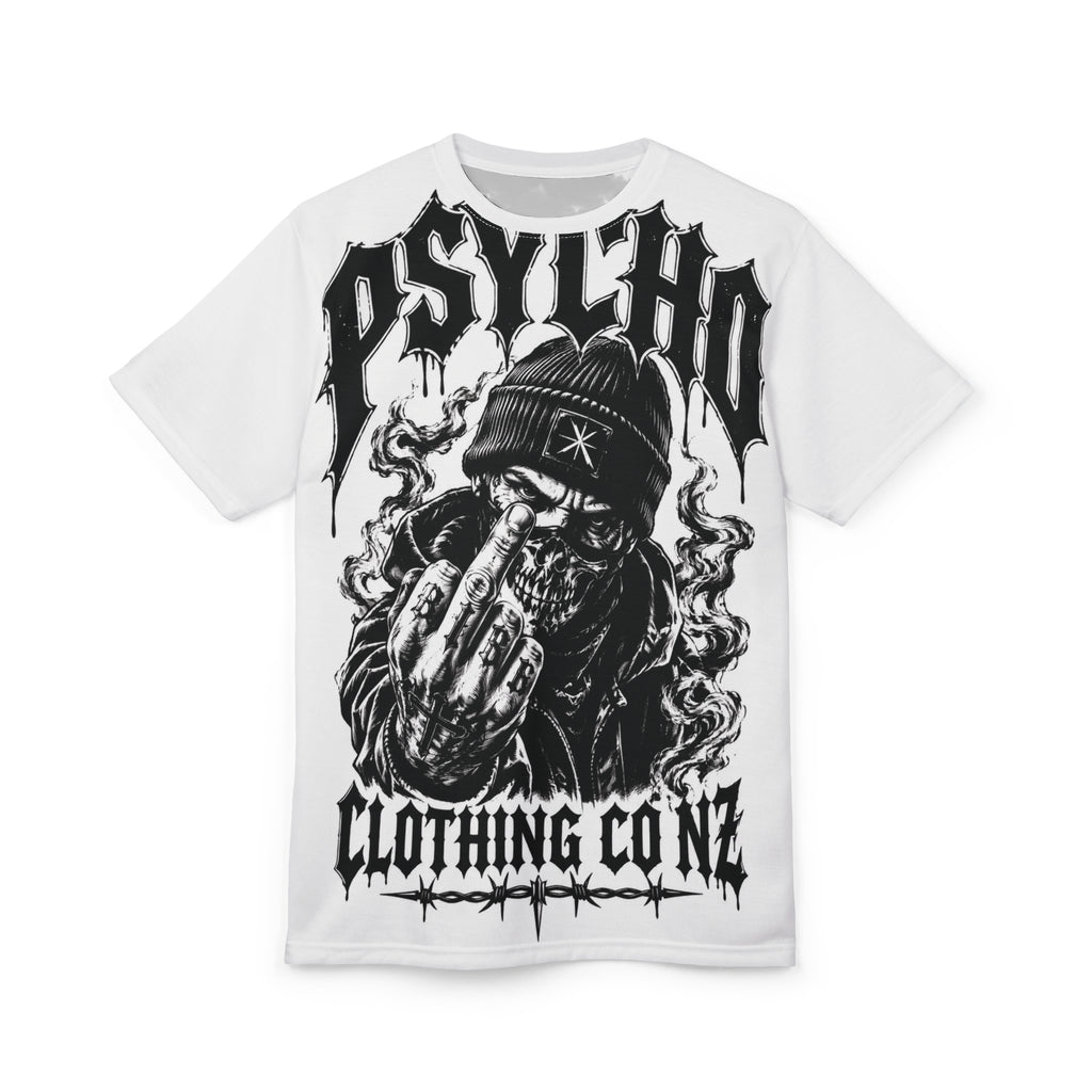 Psycho Clothing Co NZ Graphic Tee — Streetwear Shirt