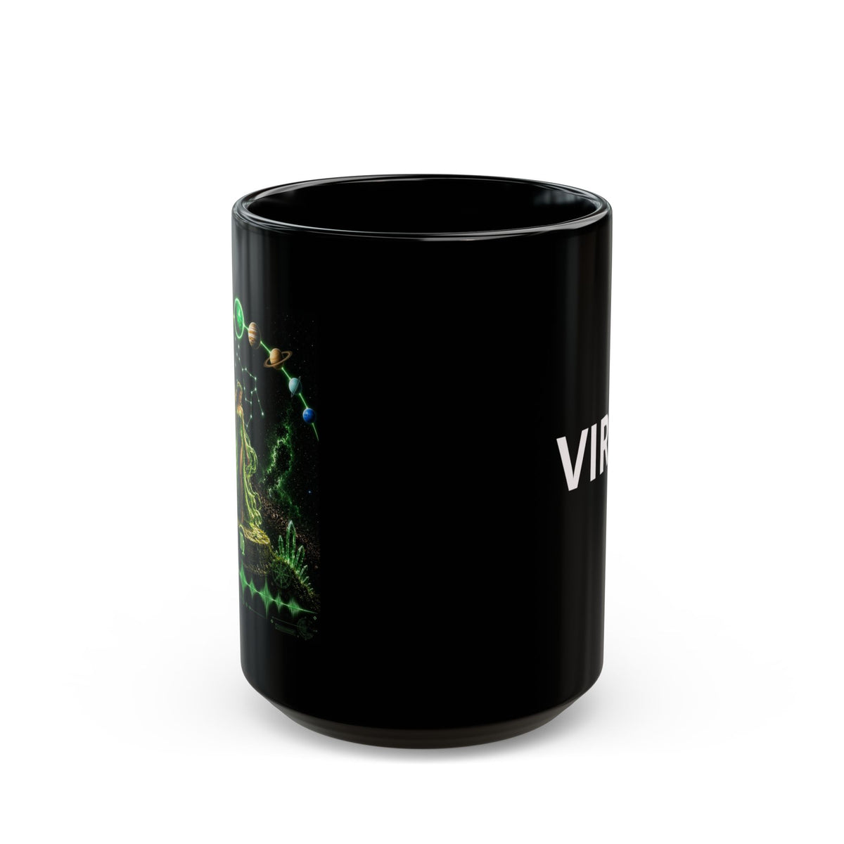 Zodiac Sign VIRGO -- Ceramic Mug, (11oz, 15oz)