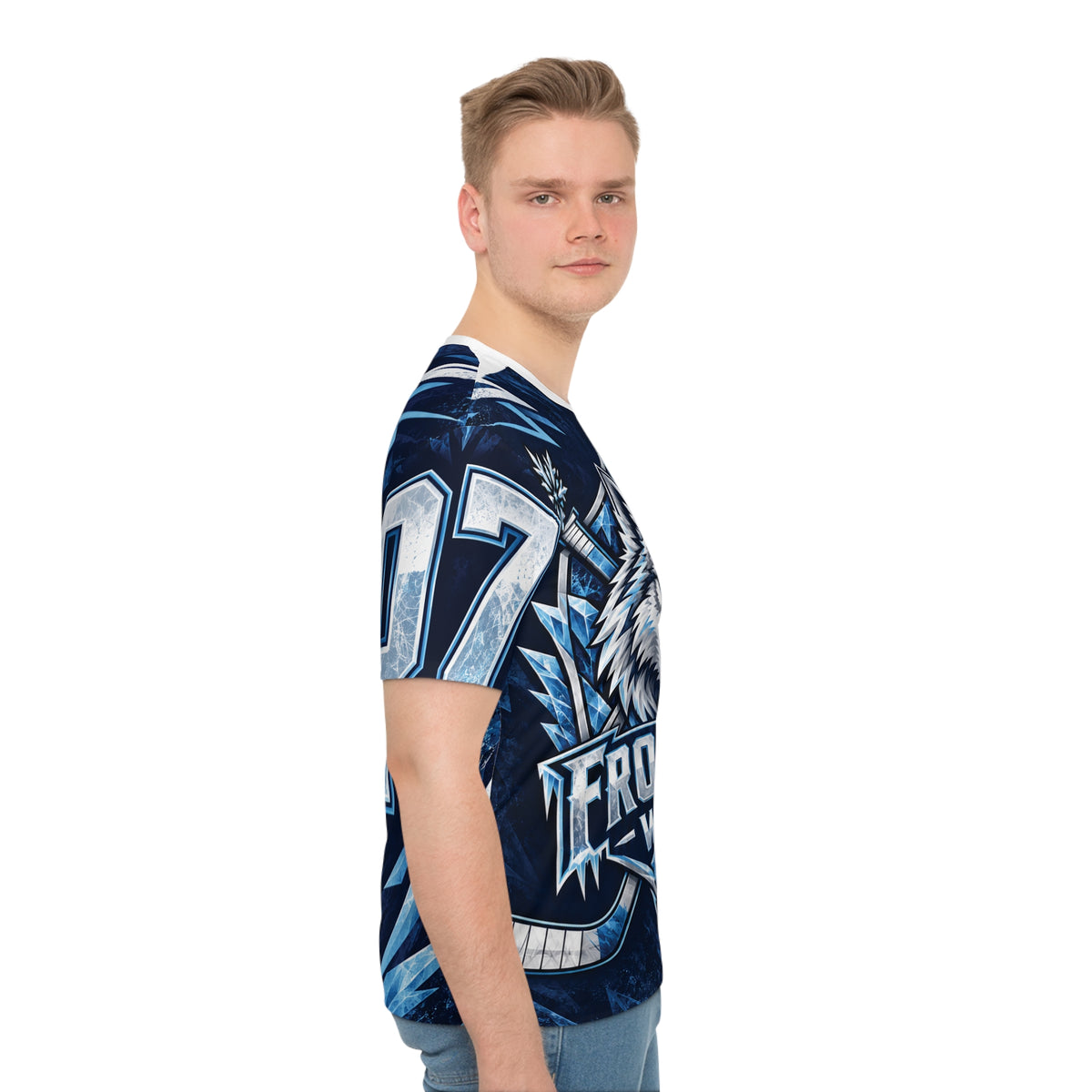 Frostfang Wolves Ice Hockey Jersey T-Shirt