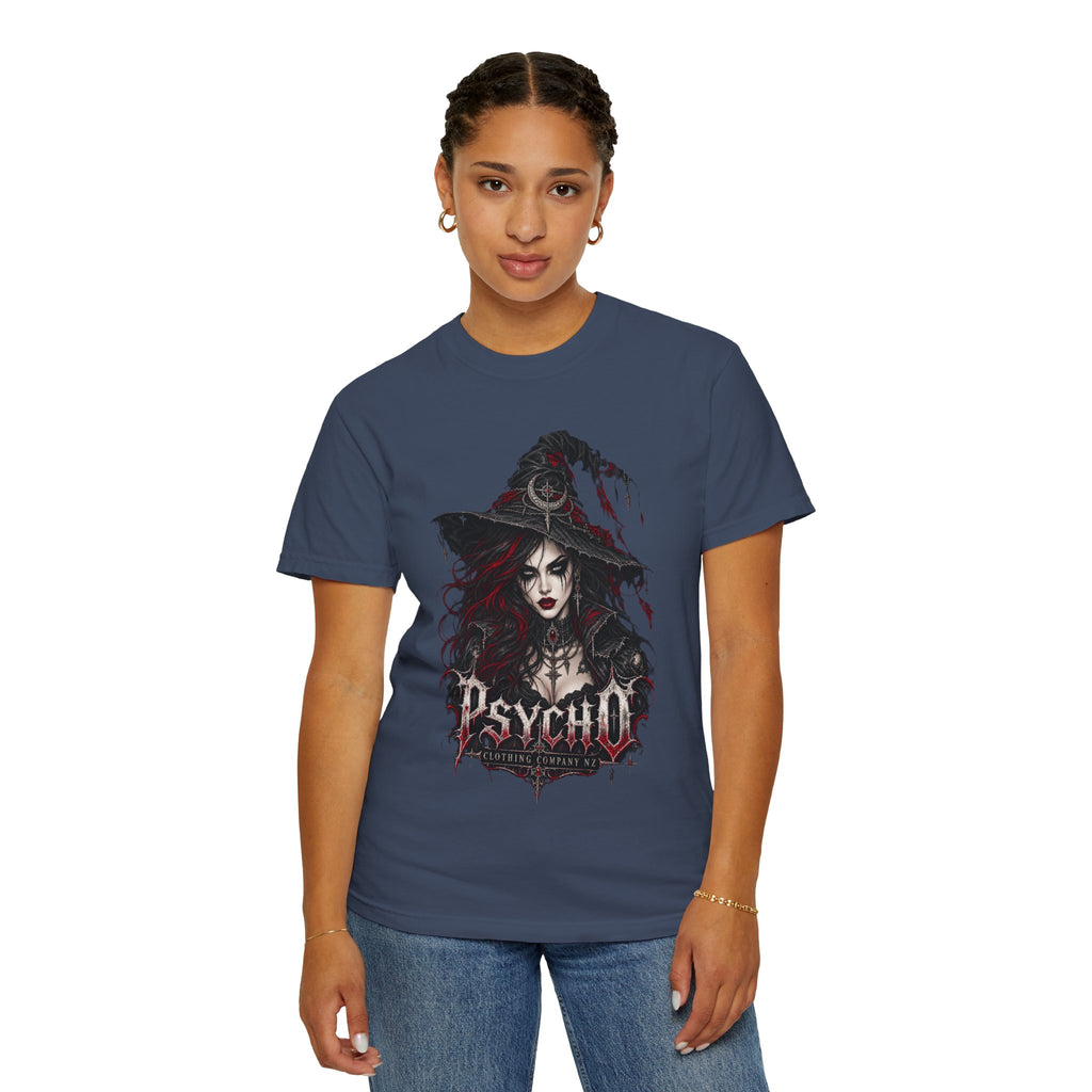 Psycho Witch Gothic Graphic T-Shirt