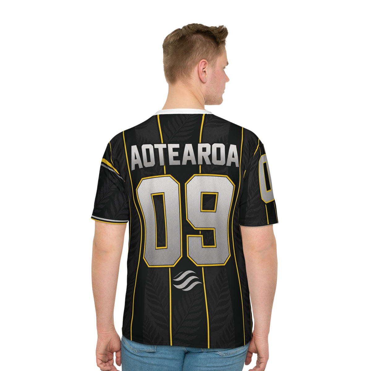 Kowhai Coast Aotearoa Rugby-Style Men's Loose T-Shirt