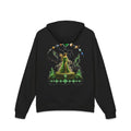 Virgo Cosmic Zodiac Hoodie — Green Planet Meditation Graphic