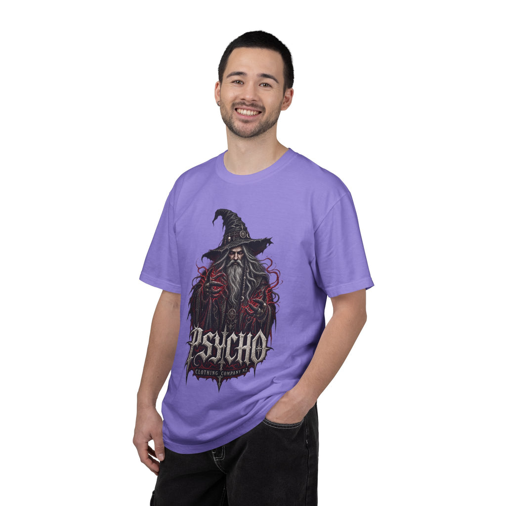 Psycho Wizard T-Shirt — Gothic Wizard Graphic Tee