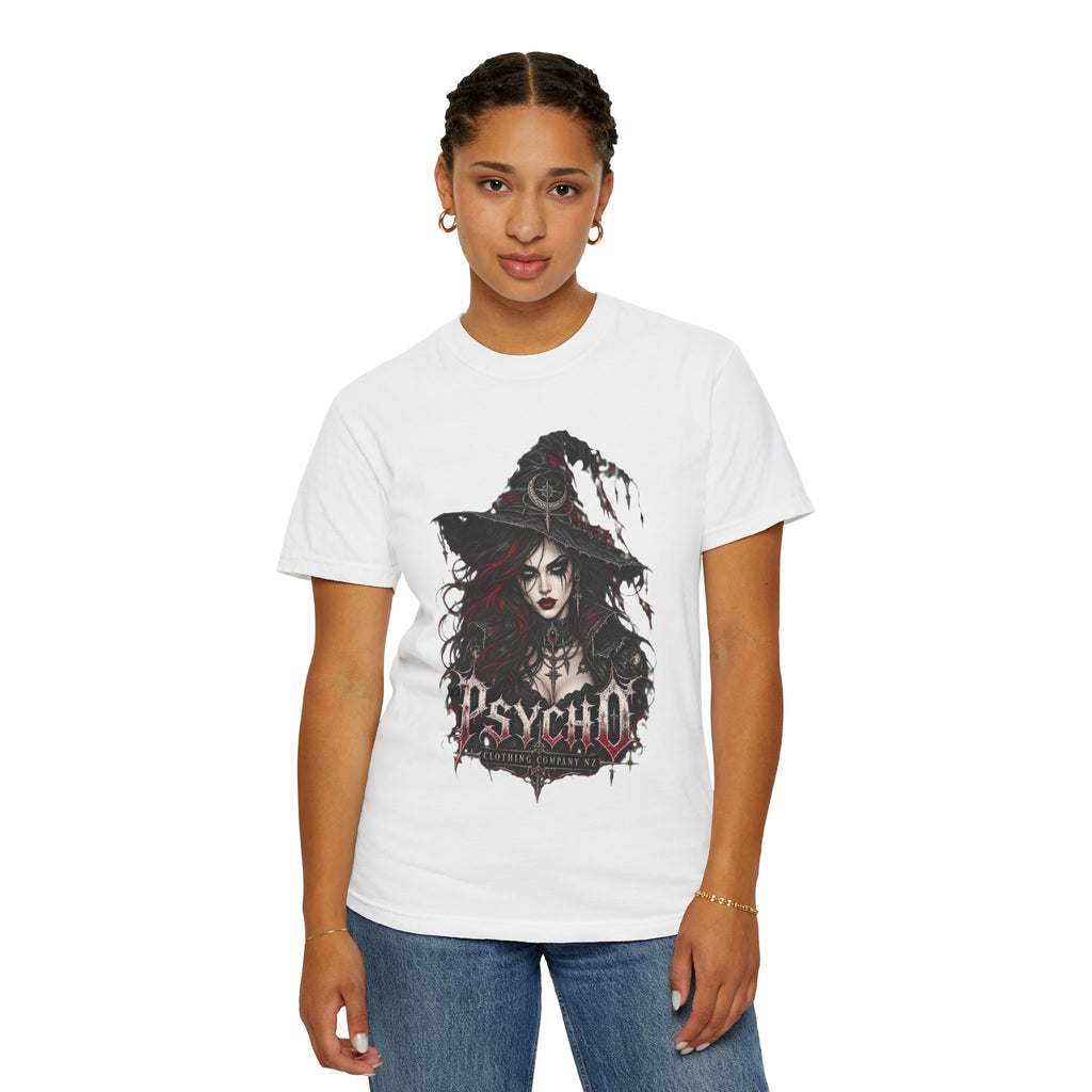Psycho Witch Gothic Graphic T-Shirt