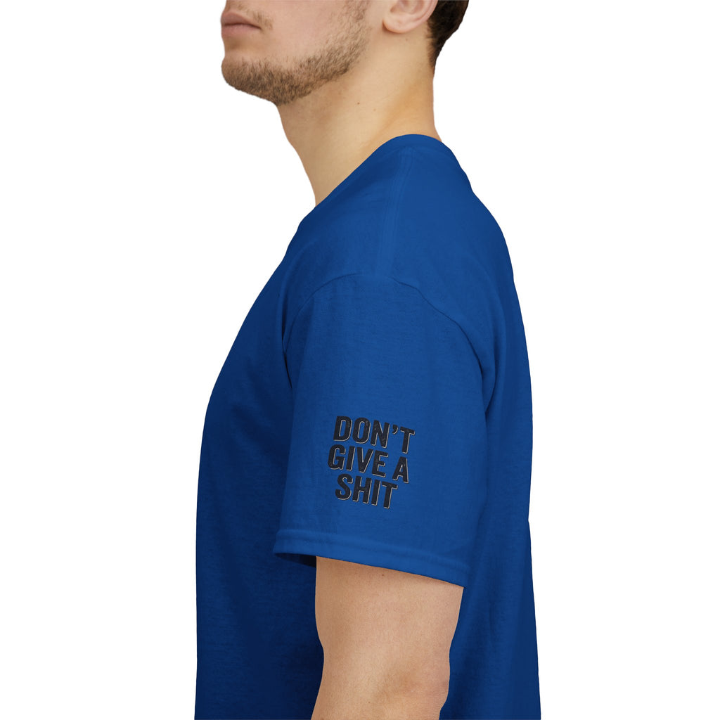 DGAS Dont Give A Shit Retro Rainbow Logo T‑Shirt