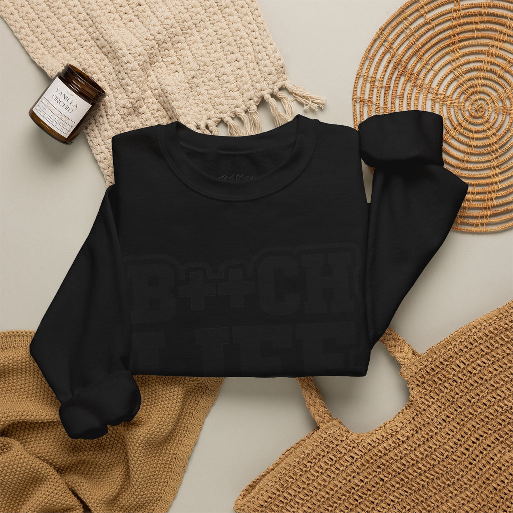 B++CH LIFE Crewneck Sweatshirt — Bold Graphic Streetwear