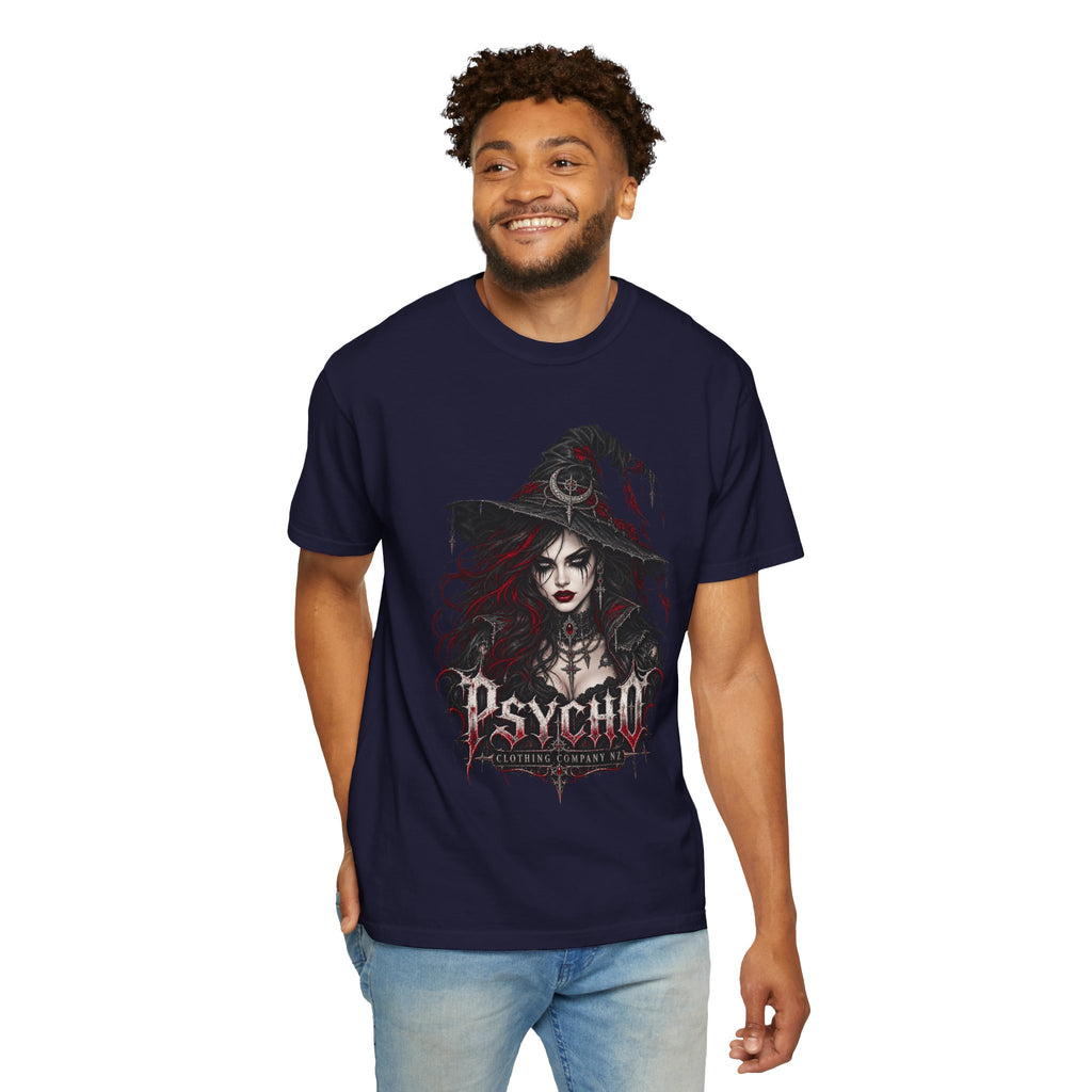 Psycho Witch Gothic Graphic T-Shirt
