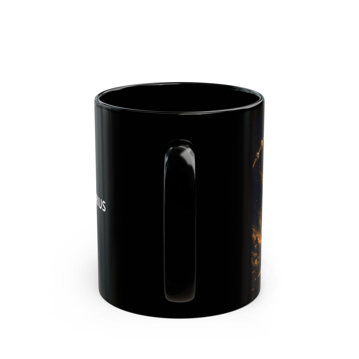 SAGITTARIUS Constellation Black Mug — Zodiac Coffee Cup (11oz, 15oz)