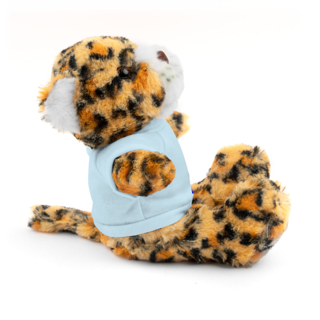 Kiwi Stripe Teddy Bear with Graphic Tee