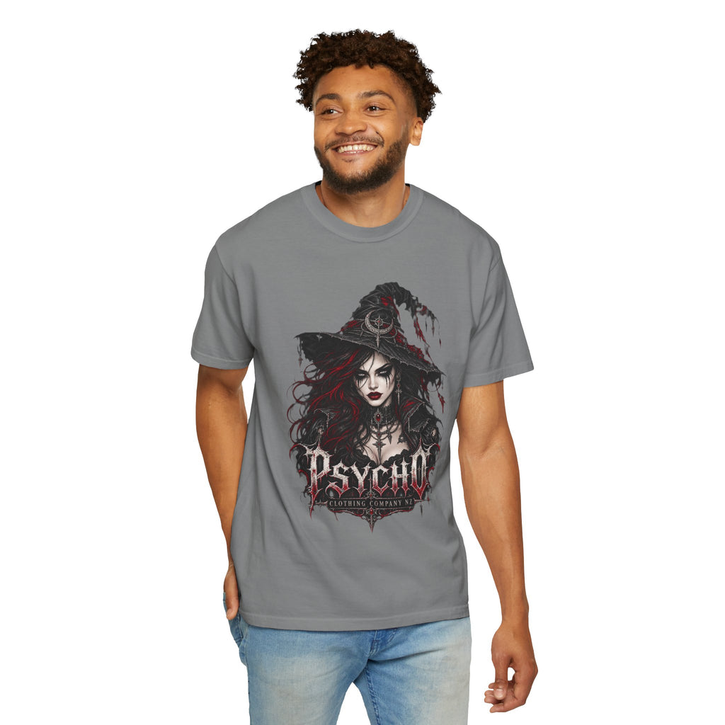 Psycho Witch Gothic Graphic T-Shirt