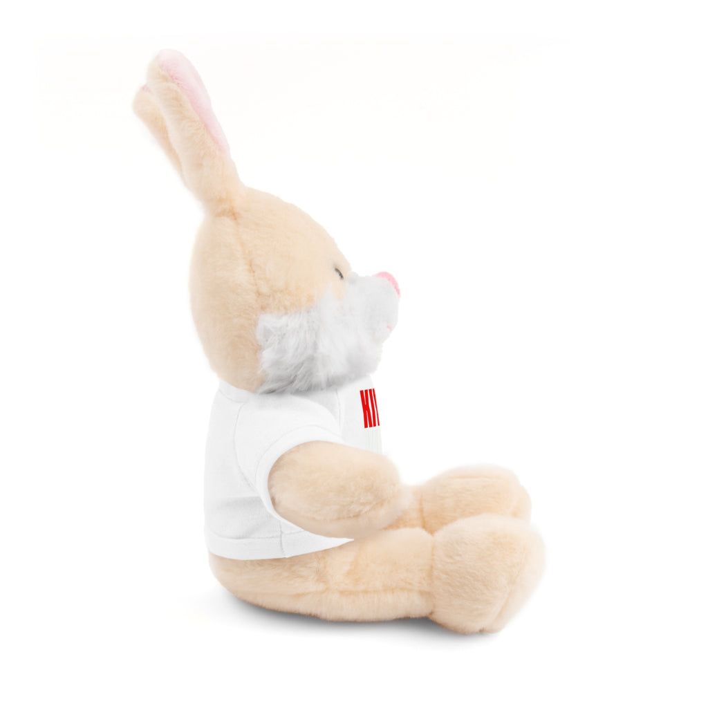 Kiwi Stripe Teddy Bear with Graphic Tee
