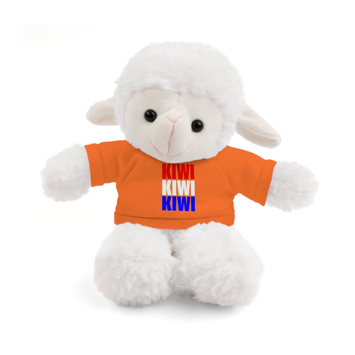 Kiwi Stripe Teddy Bear with Graphic Tee
