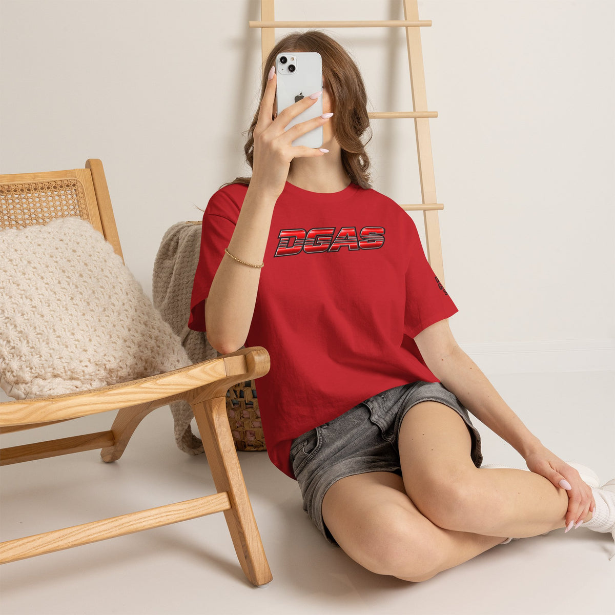 DGAS (Dont Give A Shit) Graphic Tee — Retro Bold Logo T‑Shirt