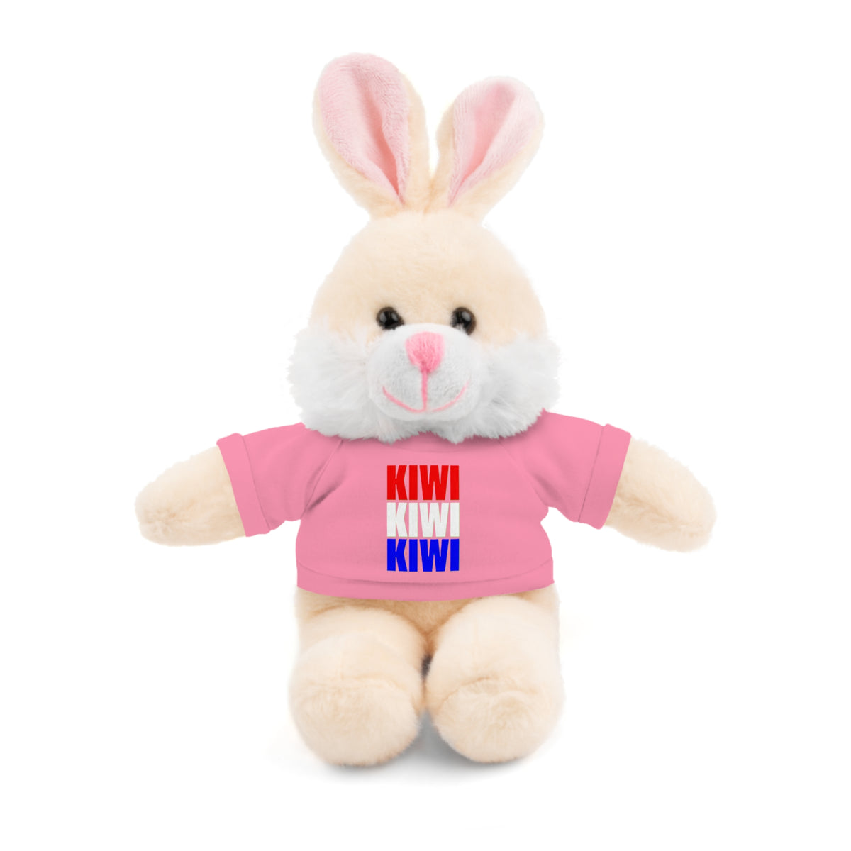 Kiwi Stripe Teddy Bear with Graphic Tee